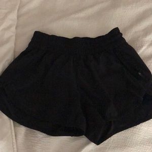 Black Lululemon Tracker Shorts